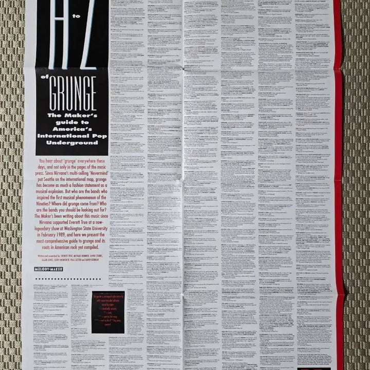 [BUNJANG] Faith No More Large Double-Sided Poster / 포스터 faith no more 페이스 노 모어 대형 양면 포스터