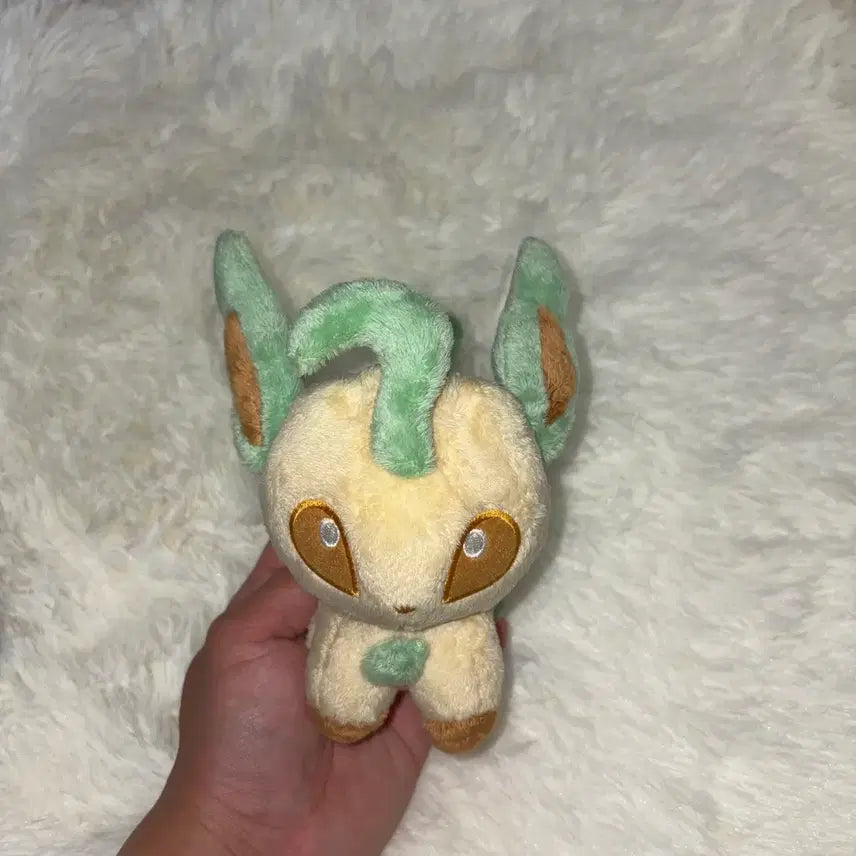 [BUNJANG] Pokemon Leafeon Classic Doll (2008) / 포켓몬스터 2008 리피아 고전 인형