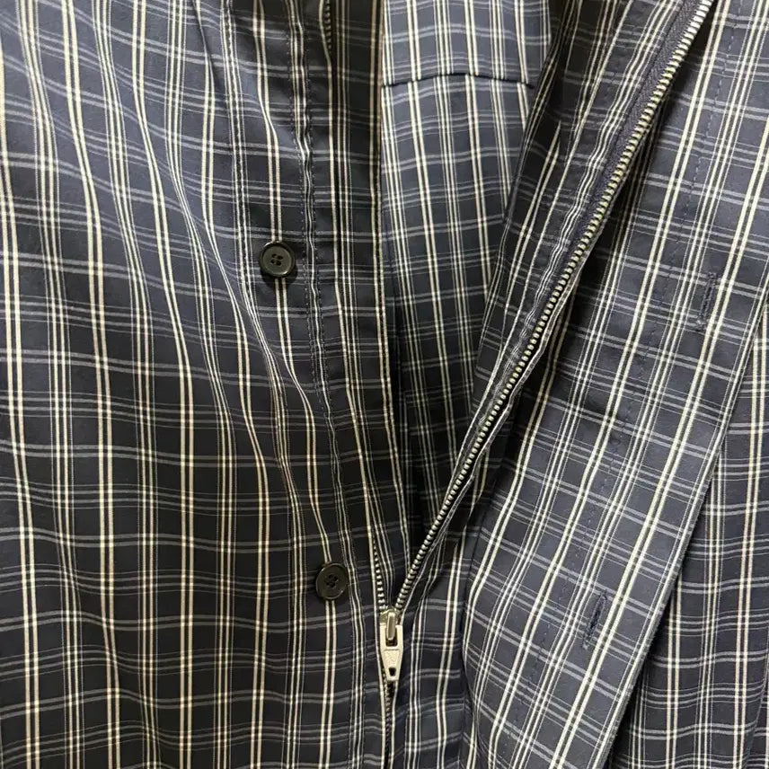 [BUNJANG] Juun.J Navy Shirt Jacket / 준지 juunj 네이비 셔츠 자켓 JC4164P05R