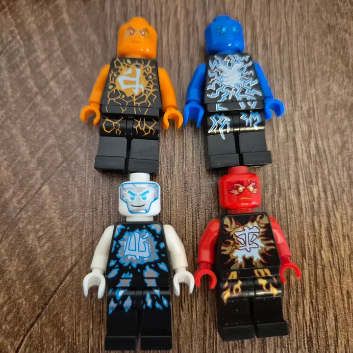 [BUNJANG] LEGO Ninjago Airjitzu 4 Types Minifigure Set / 레고 닌자고 에어짓주 4종 미니피규어