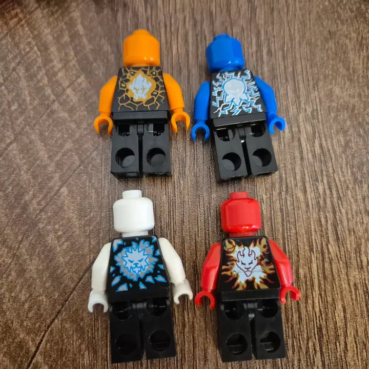 [BUNJANG] LEGO Ninjago Airjitzu 4 Types Minifigure Set / 레고 닌자고 에어짓주 4종 미니피규어