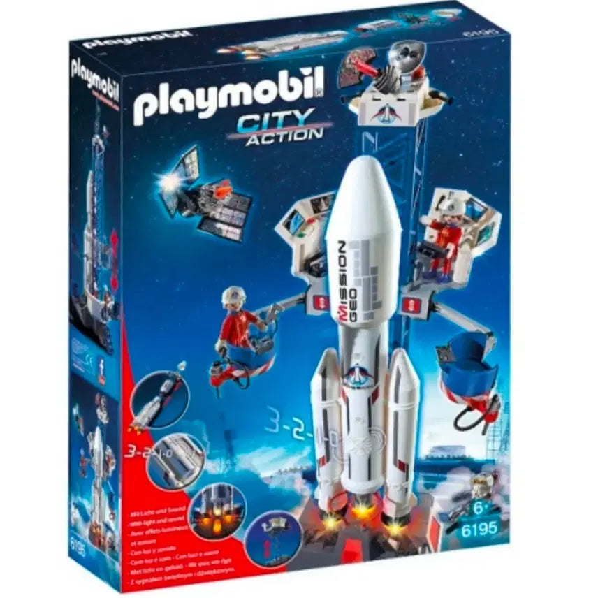 [BUNJANG] Playmobil 6195 Rocket with Launchpad / 플레이모빌6195 플레이모빌로켓