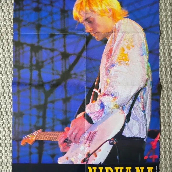 [BUNJANG] Nirvana Large Double-Sided Poster / 포스터 NIRVANA 너바나 대형 양면 포스터