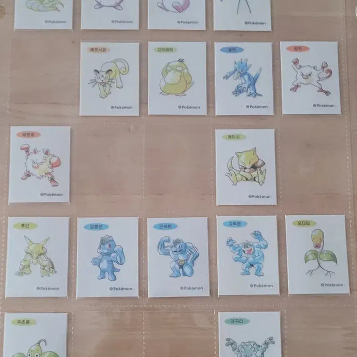 [BUNJANG] Pokemon 30th Anniversary Artwork 81 Types Sticker Bundle Set / 포켓몬 30주년 아트워크 띠부씰 81종판매