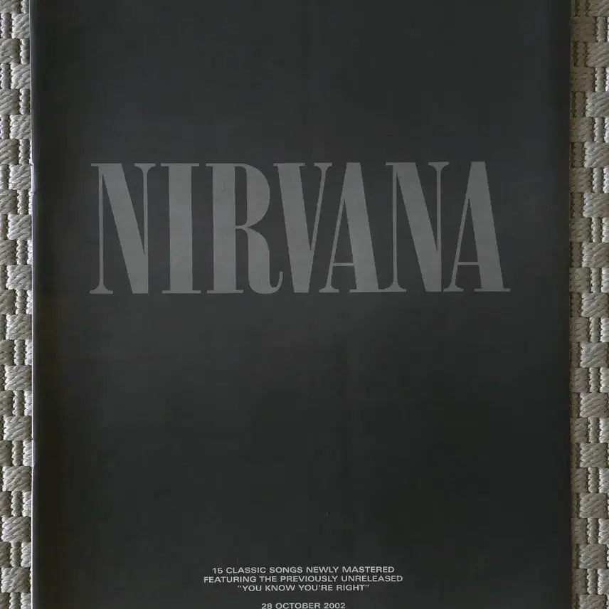 [BUNJANG] Nirvana Remastered CD / CD 음반 NIRVANA 너바나 - NIRVANA