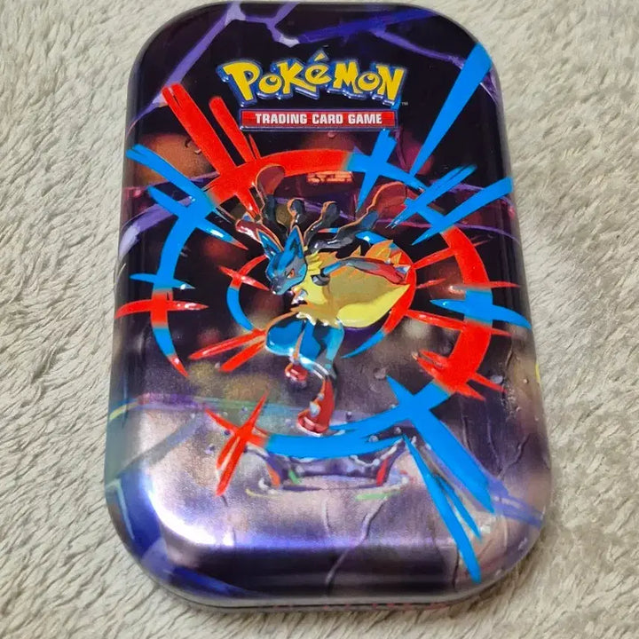 [BUNJANG] North American Pokemon TCG Mega Lucario Tin Case / 북미 포켓몬 tcg 메가루카리오 틴케이스
