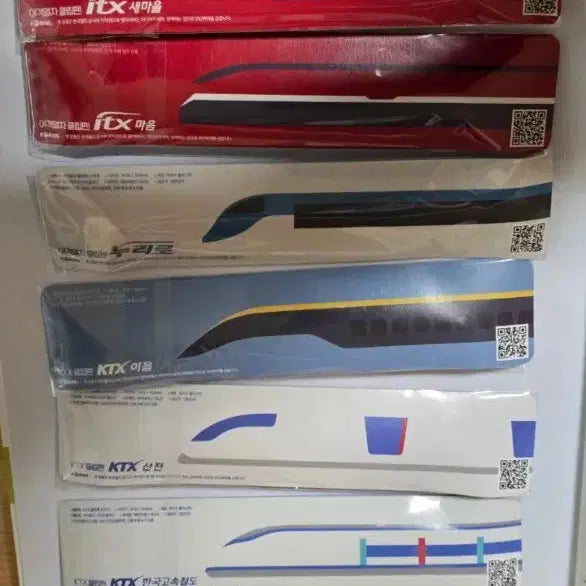 [BUNJANG] Railism KORAIL Train Ballpoint Pen Set (Set of 6) / 레일리즘 코레일 기차 볼펜 (전6종)