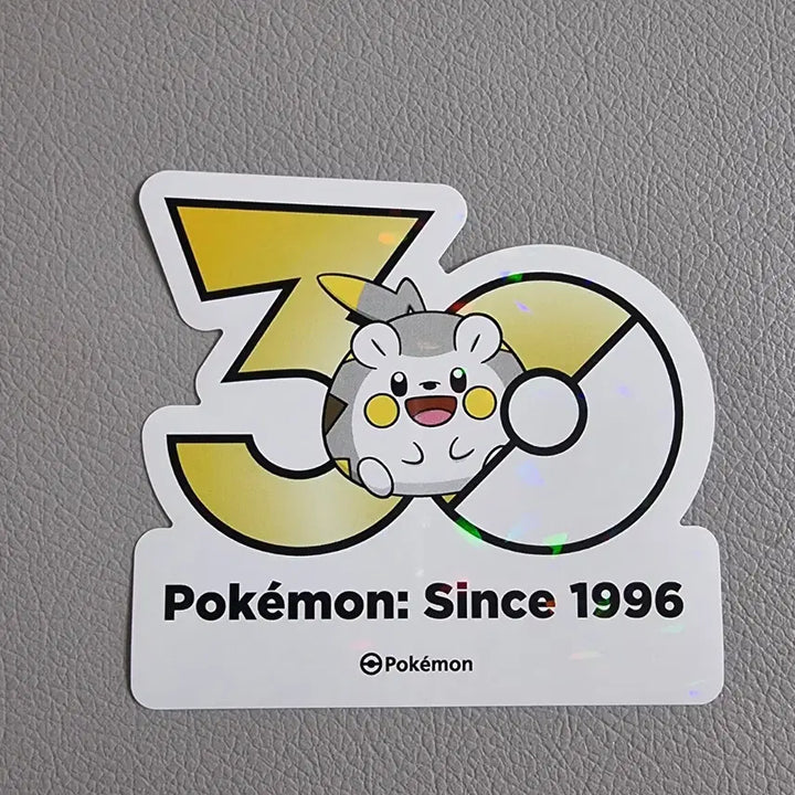 [BUNJANG] Pokemon 30th Anniversary Togedemaru Sticker / 포켓몬 30주년 스티커 토게데마루