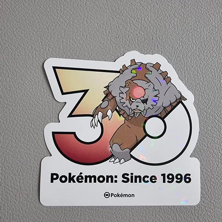 [BUNJANG] Pokemon 30th Anniversary Dattugom Sticker (Red Moon) / 포켓몬 30주년 스티커 다투곰(붉은달)