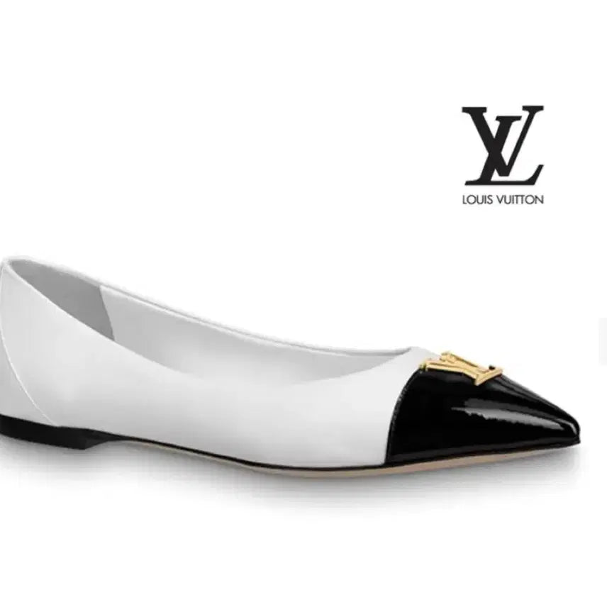 [BUNJANG] Louis Vuitton Capucines Flat Ballerina Shoes / 루이비통 카퓌신 플랫 발레리나 37.5
