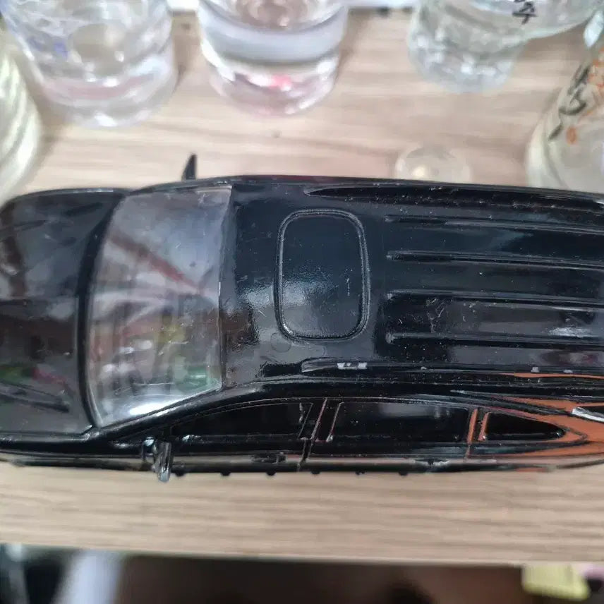 [BUNJANG] Ssangyong Rodius Mini Car - Black / 쌍용 로디우스 미니카 블랙 국산미니카  인테리어소품용 장난감차