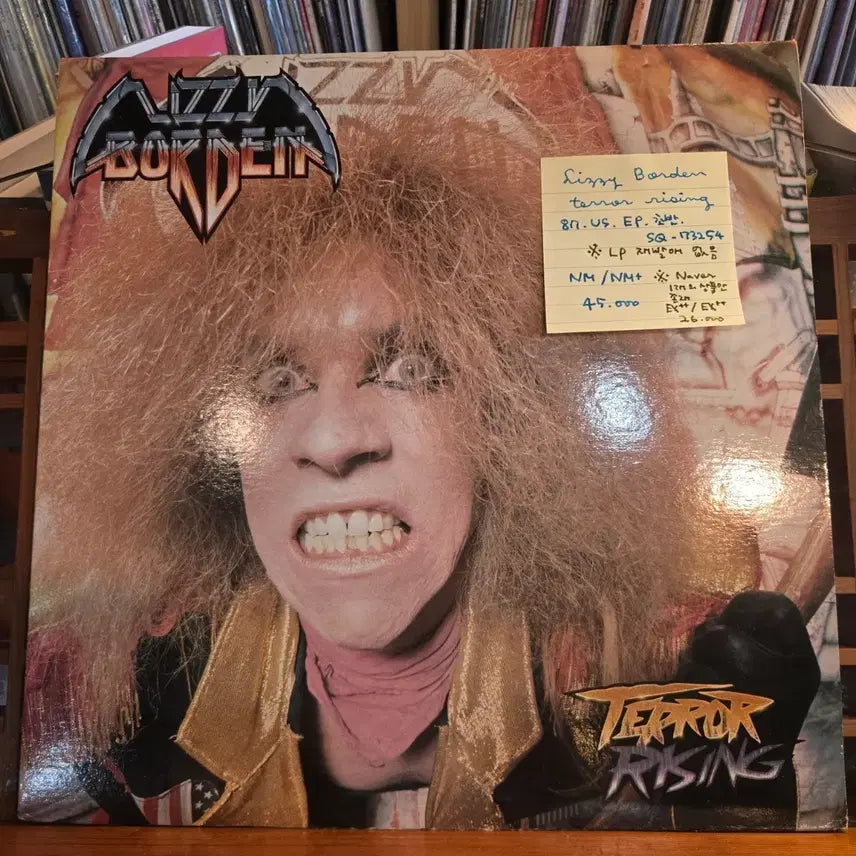 [BUNJANG] Lizzy Borden Terror Rising 1987 US EP / Lizzy Borden.terror rising.87.US.EP.초반.N
