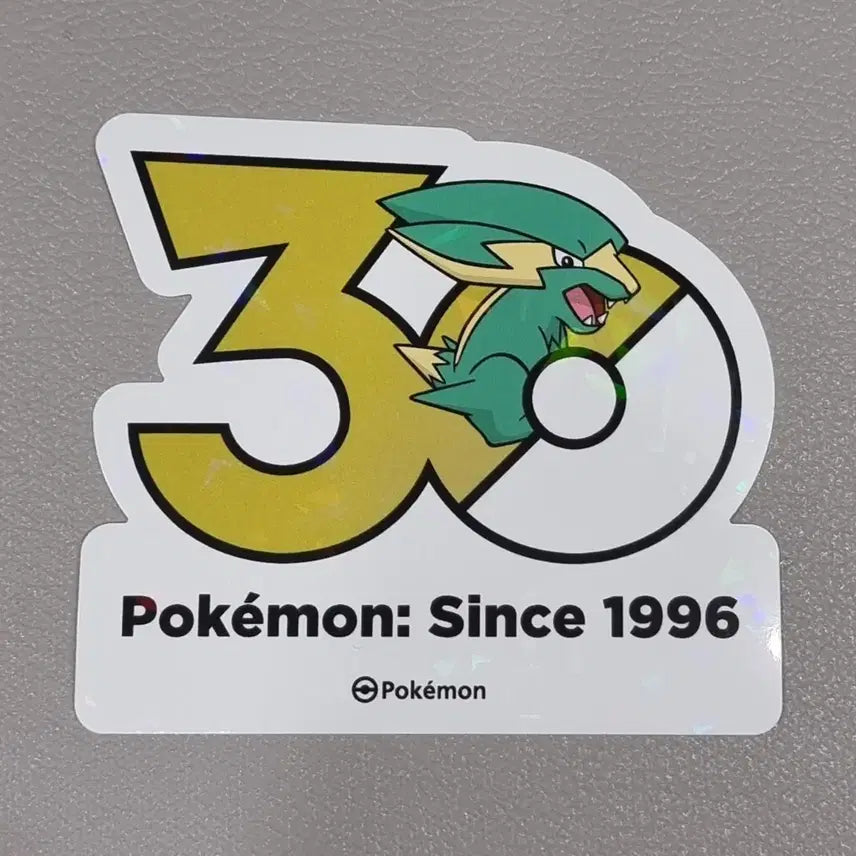 [BUNJANG] Pokemon 30th Anniversary Sticker - Zapdos / 포켓몬 30주년 스티커 썬더라이