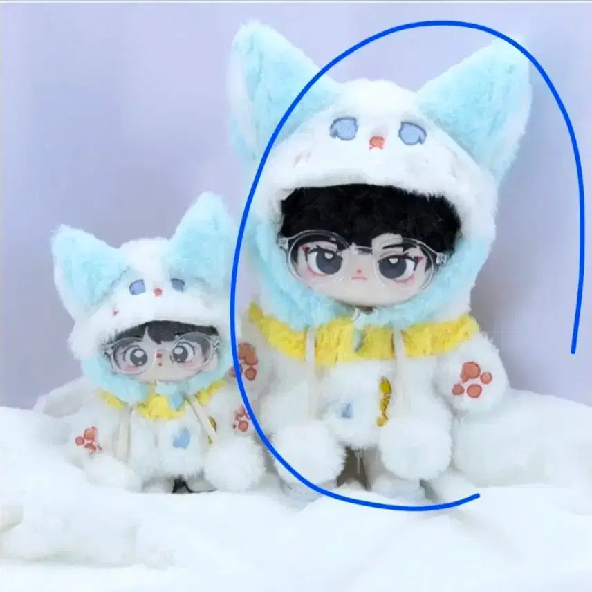 [BUNJANG] 20cm Doll Hoodie / 속성 인형옷 후드티(20cm 인형옷)