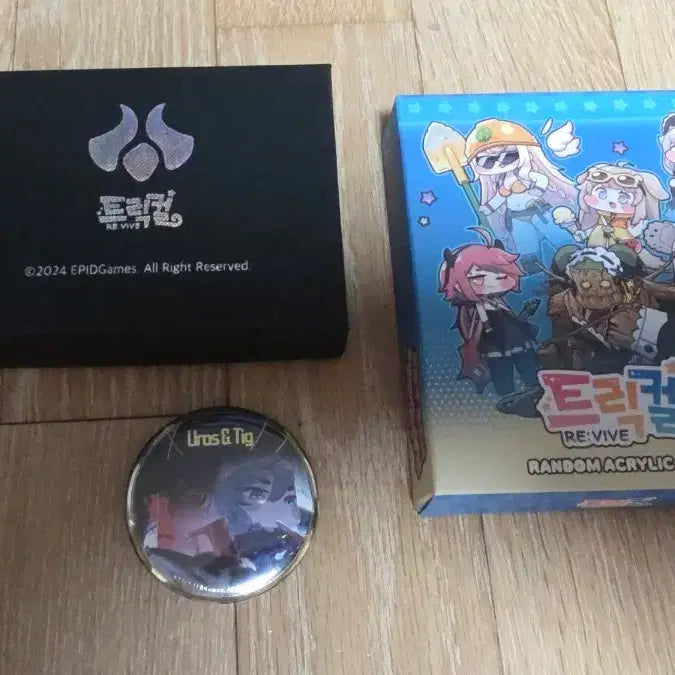 [BUNJANG] Trickcal Dragon Kin Keycap + Erfin Random Acrylic Diorama / 트릭컬 용족 키캡 + 랜덤 아크릴 디오라마(에르핀) 팝니다.