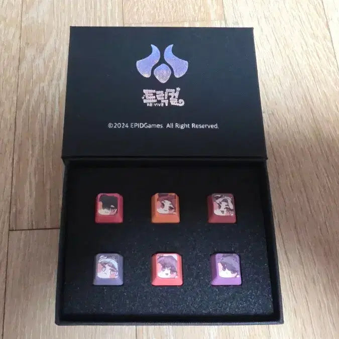 [BUNJANG] Trickcal Dragon Kin Keycap + Erfin Random Acrylic Diorama / 트릭컬 용족 키캡 + 랜덤 아크릴 디오라마(에르핀) 팝니다.