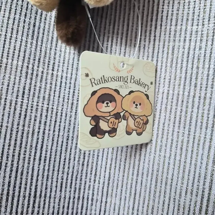 [BUNJANG] Racco Bakery Keyring Doll Bag Charm / 랏코상 베이커리 키링 인형 가방