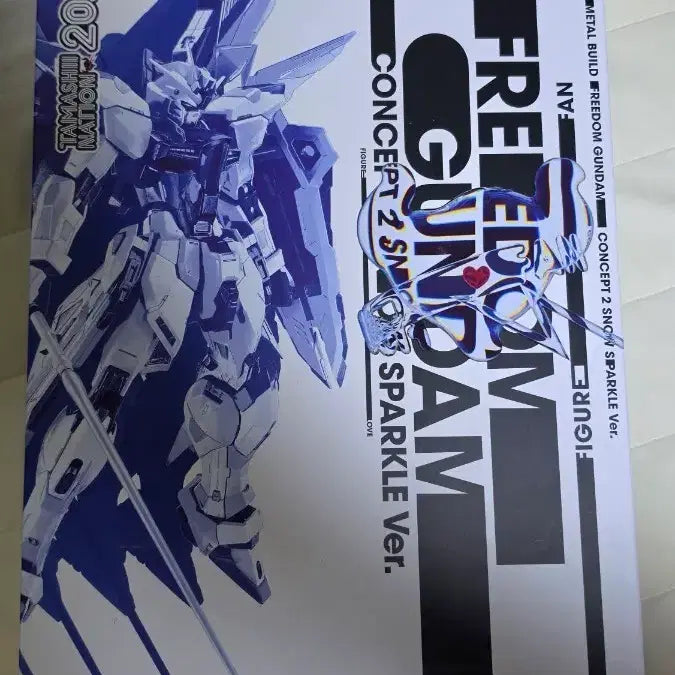 [BUNJANG] Metal Build Freedom Concept 2 Snow Sparkle / 메탈빌드 프리덤 컨셉2 스노우 스파클