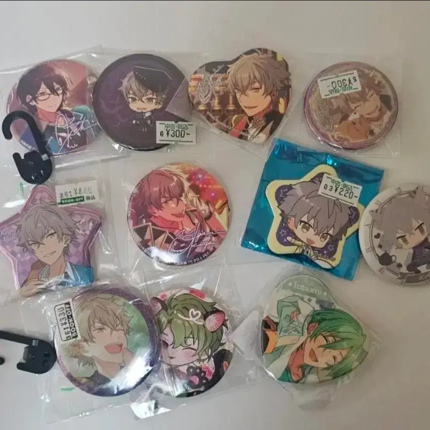 [BUNJANG] Ensemble Stars UNDEAD Koga Bundle Set Badges / 일괄) 앙스타 언데드 코가 위주 캔뱃지 뱃지
