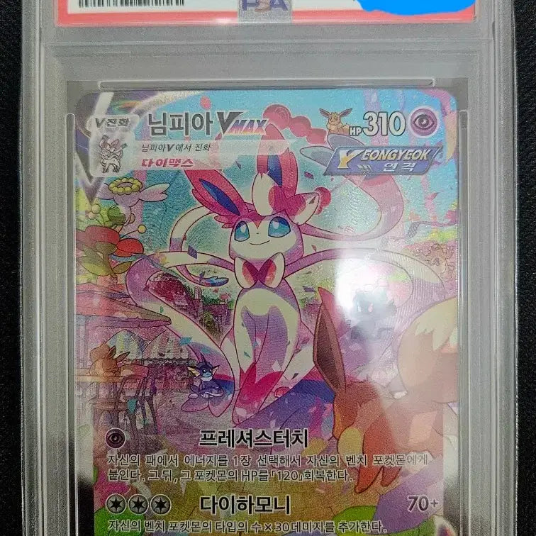 [BUNJANG] Evolving Heroes Sylveon VMAX HR Pokemon Card PSA 10 / 님피아 특일  psa  10  포켓몬 카드 팝니다