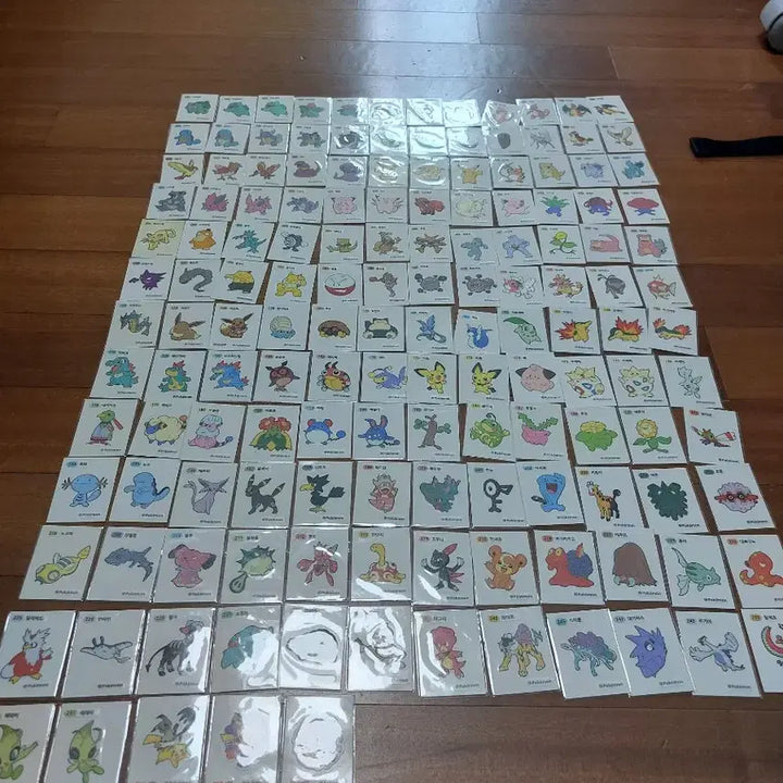 [BUNJANG] Pokemon Stickers Bundle (Gen 1, 1.n, Gen 2, Halloween Edition) / 포켓몬 띠부씰 1세대,1.n세대, 2세대 대량 판매 전설 할로윈버전
