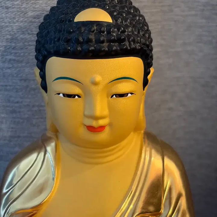 [BUNJANG] Gilded Shakyamuni Buddha Statue (21cm) / 석가모니부처님 불상 21센치 순금도금