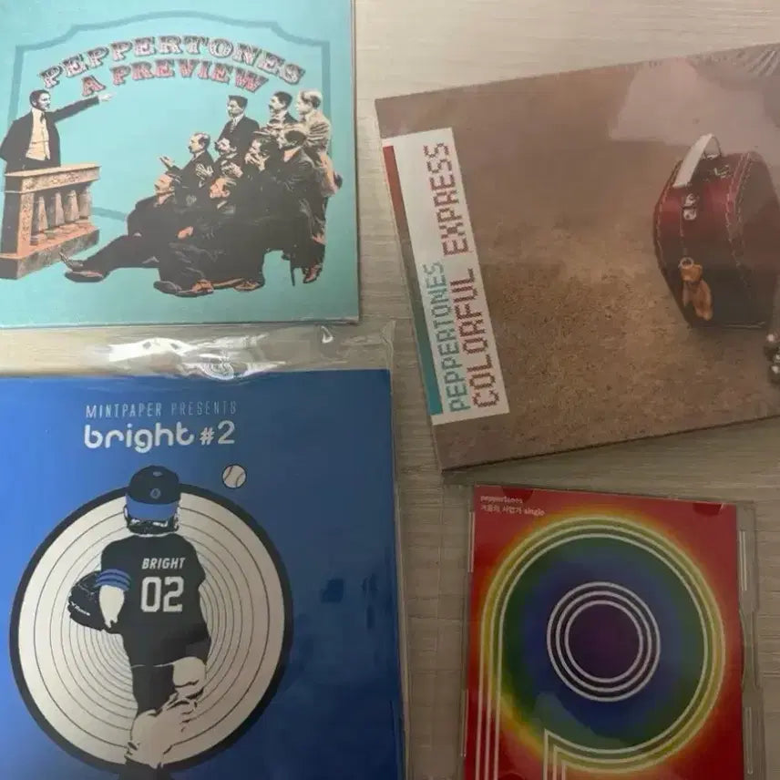 [BUNJANG] Peppertones Rare Album Bundle Set / (오늘만이가격)페퍼톤스 겨울의 사업가 등 희귀앨범 판매