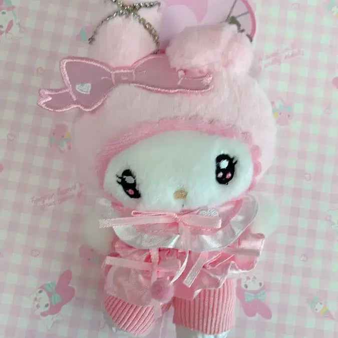 [BUNJANG] Showbydo x My Melody Mascot Plush Doll / 쇼비도 콜라보 마이멜로디 마스코트 인형
