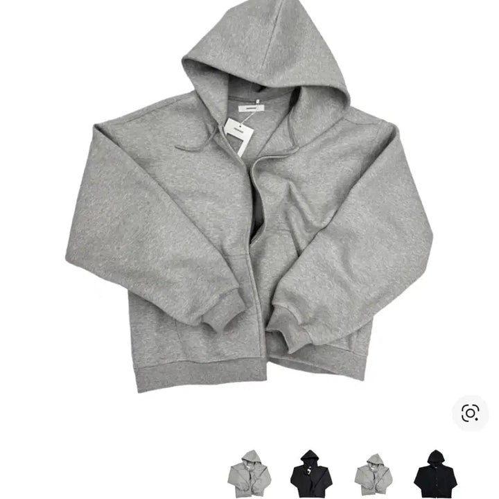 [BUNJANG] Non-Node Scuba Zip Hoodie Grey / [2] 논노드 스쿠바 집 후디 그레이