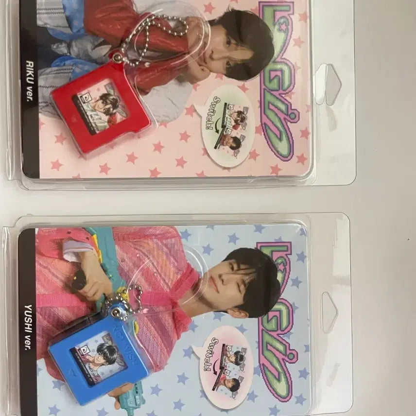 [BUNJANG] NCT WISH Login Game Pack Keyring Riku Yushi / 엔시티위시 nct wish 로그인 게임팩 키링 리쿠 유우시