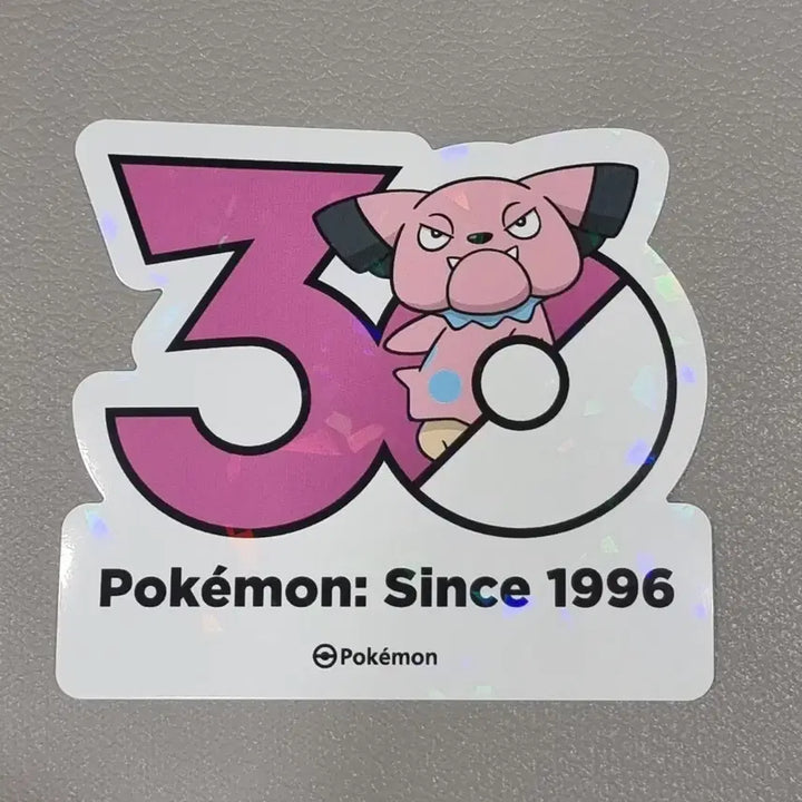 [BUNJANG] Pokemon 30th Anniversary Stickers - Pufuffo, Blue, Tyamat, Flapple, Grafaiai / 포켓몬 30주년 스티커 포푸니크 블루 시마사리 짜랑고우거 펄스멍
