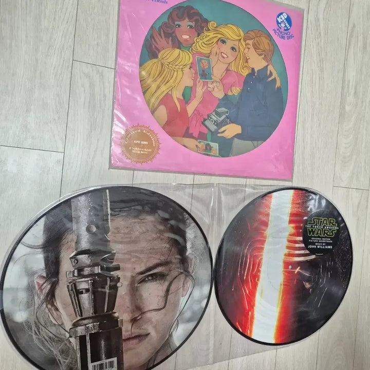 [BUNJANG] Star Wars &amp; Barbie Picture Disc LP Bundle / 스타워즈 픽쳐디스크, 바비 픽쳐디스크 lp