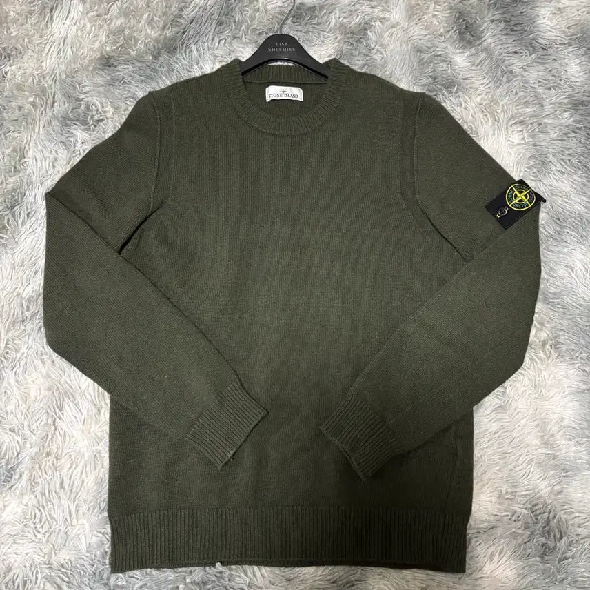 [BUNJANG] Stone Island Knit Green / S급 스톤 아일랜드 니트 그린 급처