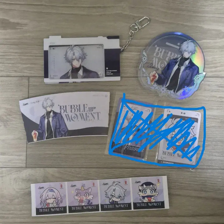 [BUNJANG] Honkai: Star Rail Gong cha Collaboration Paimon Acrylic Coaster Keychain / 스타레일 공차 콜라보 파이논 아크릴 코스터 키링 컵홀더
