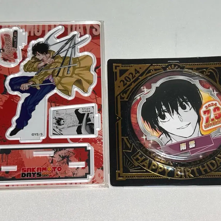 [BUNJANG] Shikamo Days Nagumo 2024 Diorama Acrylic Can Badge / 시카모토데이즈 나구모 2024 디오라마 아크릴 캔뱃지