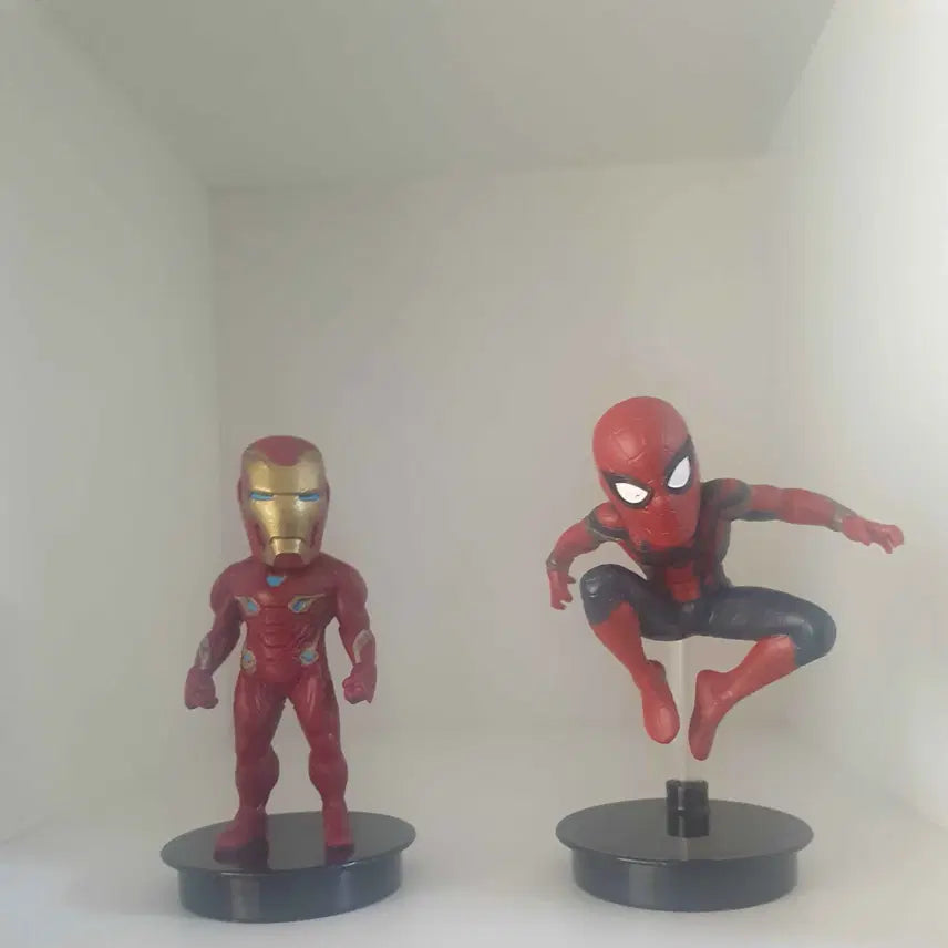 [BUNJANG] Avengers Infinity War Figurines Bundle Set (Iron Man, Spider-Man) / 일괄)CGV 어벤져스 인피니티워 피규어(아이언맨, 스파이더맨)