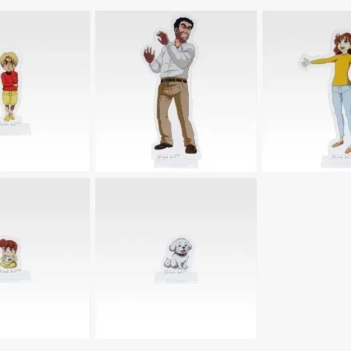 [BUNJANG] Crayon Shin-chan Kuji Prize E Acrylic Stand Full Set / 예약) 짱구 쿠지 E상 아크릴스탠드 풀셋