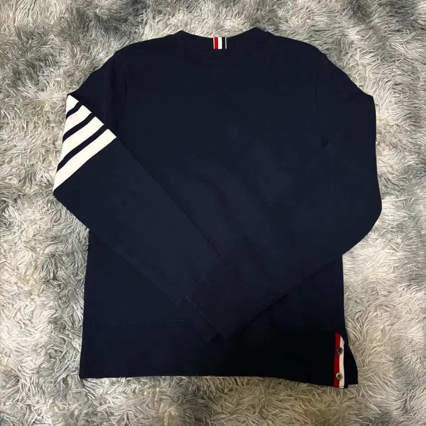 [BUNJANG] Thom Browne Sweatshirt Navy Size 1 / 톰브라운 맨투맨 네이비 1사이즈