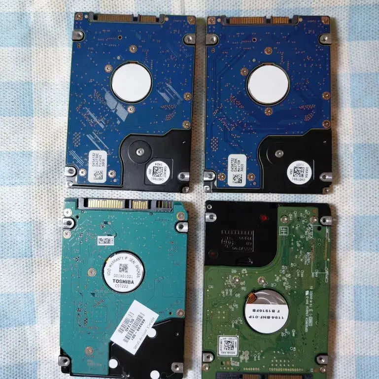 [BUNJANG] 500GB 2.5-inch Laptop Hard Drives (Bundle of 4) / 노트북하드 500GB 2.5인치 4개 일괄판매