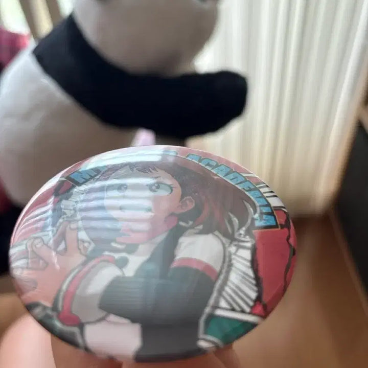 [BUNJANG] My Hero Academia Ochaco Uraraka Urravity Original Art Can Badge / 나히아 우라라카 오챠코 우라비티 원화 캔뱃지