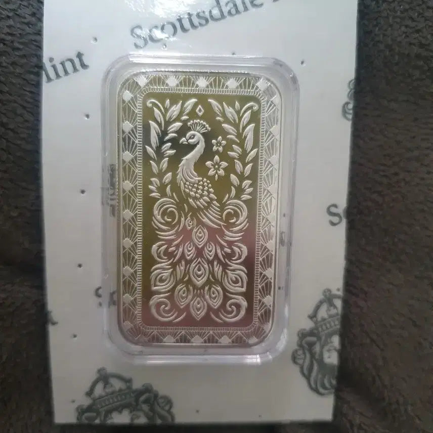 [BUNJANG] Scottsdale Mint Peacock 1 oz Silver Bar / 스캇데일 마키 피콕 (공작새) 1온스 실버바