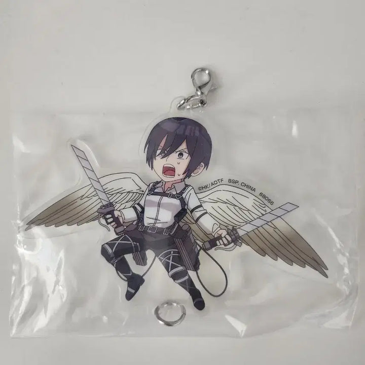 [BUNJANG] Attack on Titan Mikasa Acrylic Keyring Ichiban Kuji / 진격의 거인 제일복권 미카사 아크릴 키링