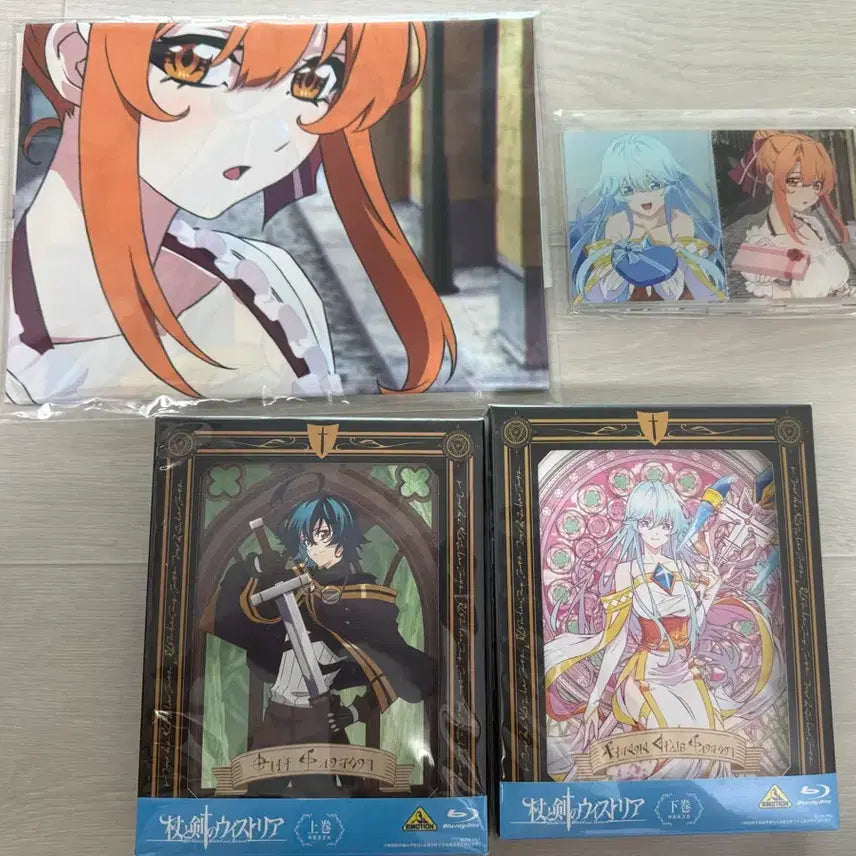 [BUNJANG] Wistoria: Wand and Sword Blu-ray Set (Part 1 &amp; 2) + Animate Exclusive Bonuses / 지팡이와 검의 위스토리아 블루레이 상,하+애니메이트 특전