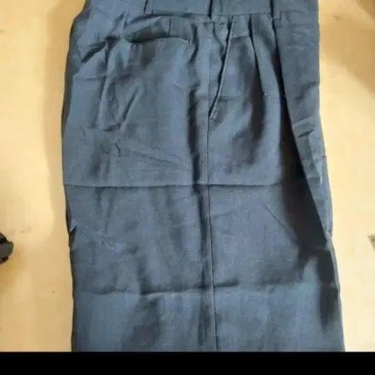 [SOLD OUT] 검정 플리츠 마 바지