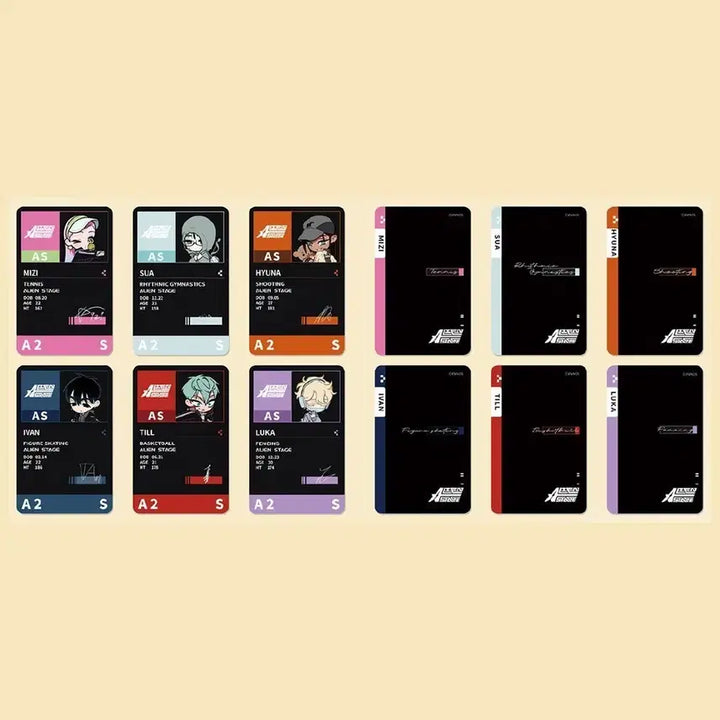 [BUNJANG] A STAGE Alien Stage Fashion Pop-up Love ID Card Set / 에이스테 에일리언 스테이지 패션 팝업 Love ID 카드 세트