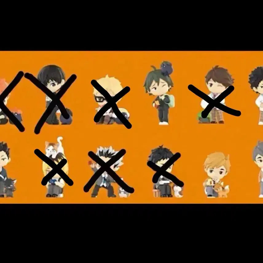 [BUNJANG] Haikyu!! Pop Mart Split Set / 하이큐 팝마트 분철