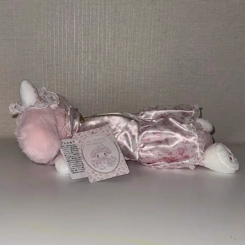 [BUNJANG] Sanrio My Melody Shiroichigo Strawberry Tea Time Long Pouch Pen Case / 일본가) 산리오 마이멜로디 시로이치고 티타임 하얀딸기 시리즈 롱파우치 펜