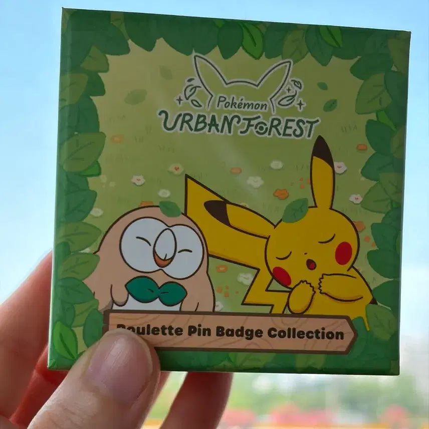 [BUNJANG] Pokemon Urban Forest Roulette Pin Badge / 포켓몬 Urban Forest 룰렛 핀뱃지