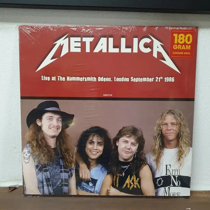 [BUNJANG] Metallica Hammersmith 1986 2017 Reissue 180g Color Vinyl LP / 미개봉 메탈리카 1986 Hammersmith LP 2017발매반