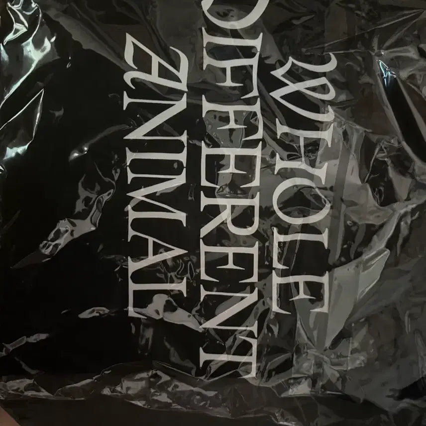 [BUNJANG] Aespa WDA Music Core Fan Service Black T-Shirt / 에스파 WDA 음중 공방 역조공 블랙 티셔츠